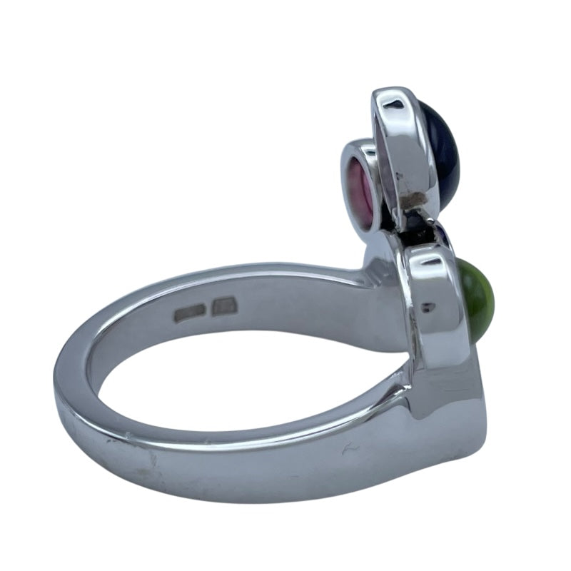 ブルガリ BVLGARI アレグラリング ホワイトゴールド 750 ジュエリー