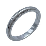 ティファニー TIFFANY＆CO ミルグレインリング プラチナ Pt950 ジュエリー