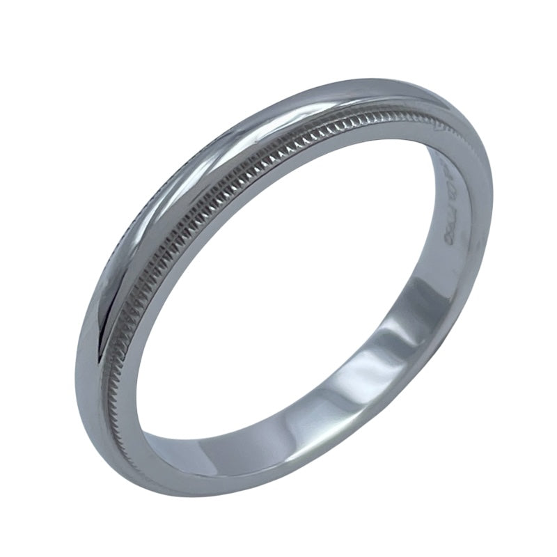 ティファニー TIFFANY＆CO ミルグレインリング プラチナ Pt950 ジュエリー