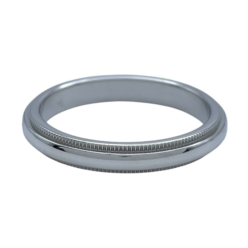 ティファニー TIFFANY＆CO ミルグレインリング プラチナ Pt950 ジュエリー