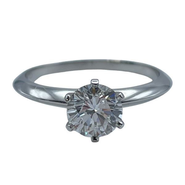 ティファニー TIFFANY＆CO ソリティアリング プラチナ Pt950 ジュエリー
