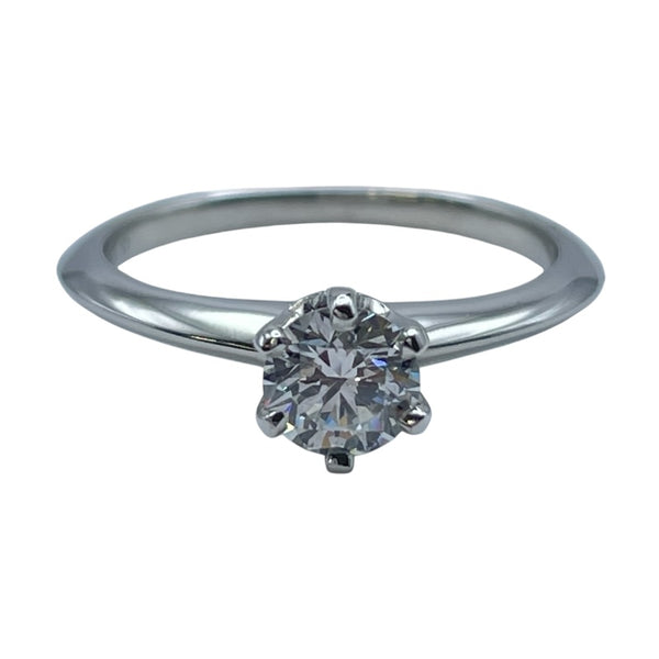 ティファニー TIFFANY＆CO ソリティアリング プラチナ Pt950 ジュエリー