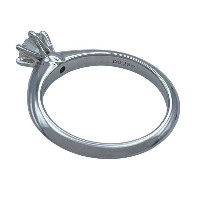 ティファニー TIFFANY＆CO セッティングエンゲージメントリング プラチナ Pt950 ジュエリー