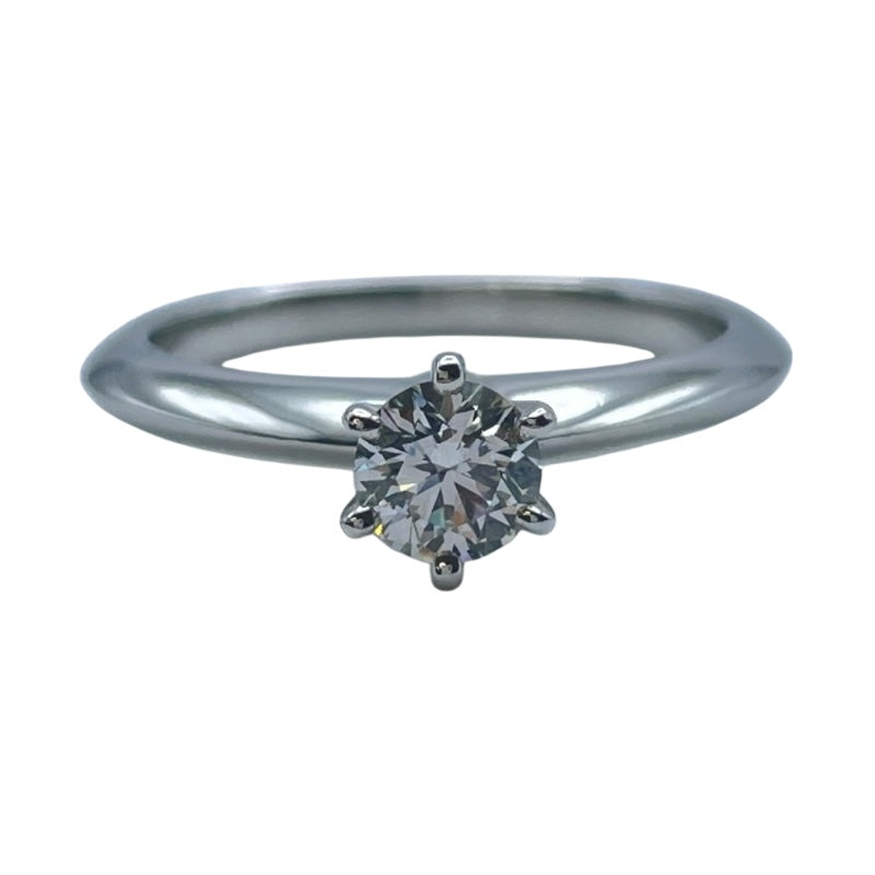 ティファニー TIFFANY＆CO セッティングエンゲージメントリング プラチナ Pt950 ジュエリー