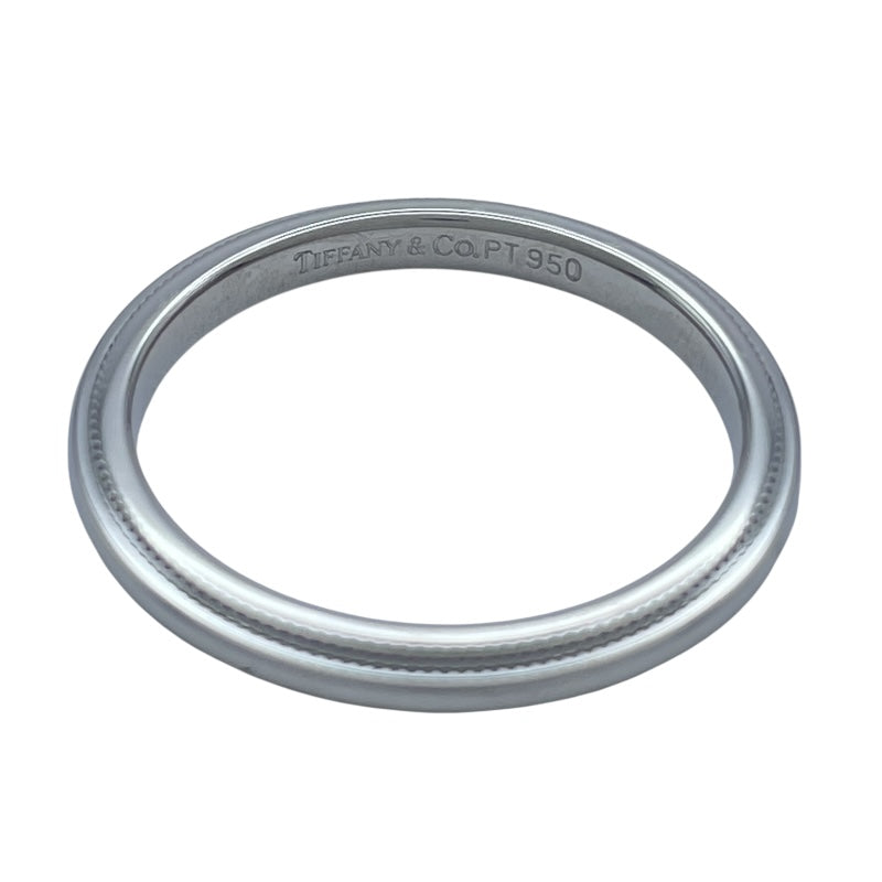 ティファニー TIFFANY＆CO ミルグレインリング プラチナ Pt950 ジュエリー