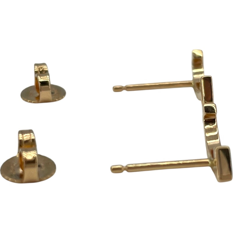 ティファニー TIFFANY＆CO Tスマイルピアス ピンクゴールド Au750 ジュエリー