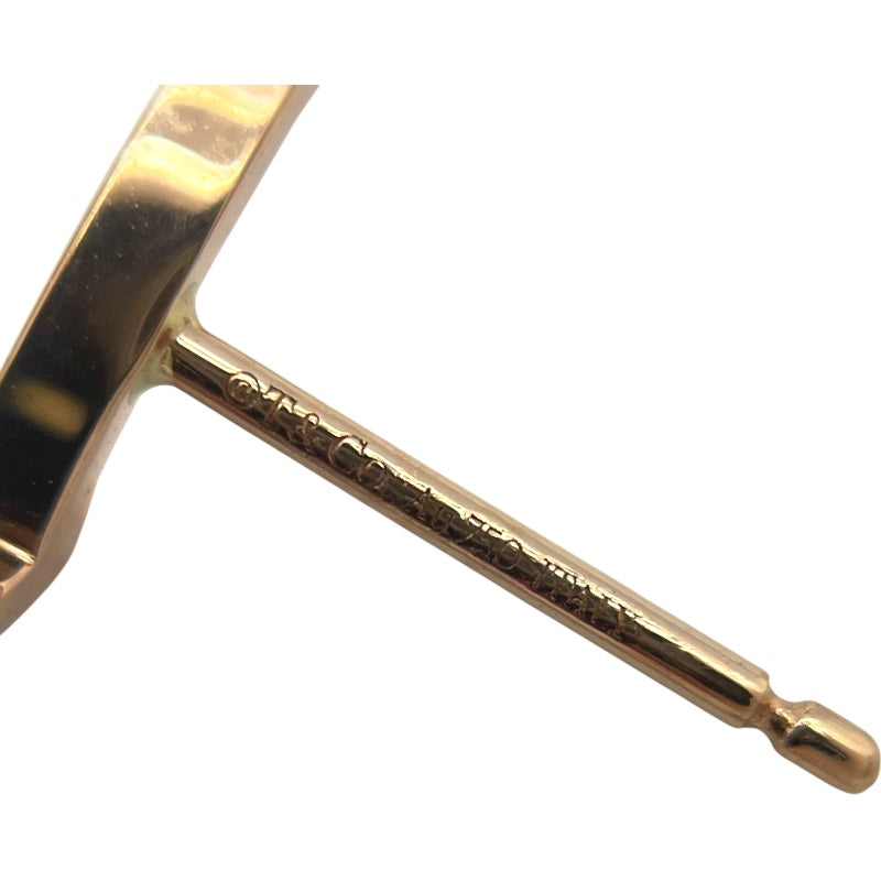 ティファニー TIFFANY＆CO Tスマイルピアス ピンクゴールド Au750 ジュエリー