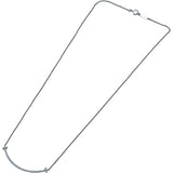 ティファニー TIFFANY＆CO Tスマイルネックレススモール ホワイトゴールド Au750/ダイヤモンド ジュエリー