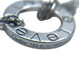 カルティエ Cartier ラブサークル2Pダイヤネックレス ホワイトゴールド 750/ダイヤモンド ジュエリー