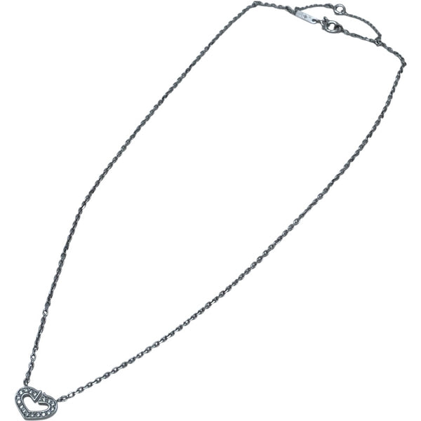 カルティエ Cartier Cハートダイヤネックレス ホワイトゴールド 750/ダイヤモンド ジュエリー