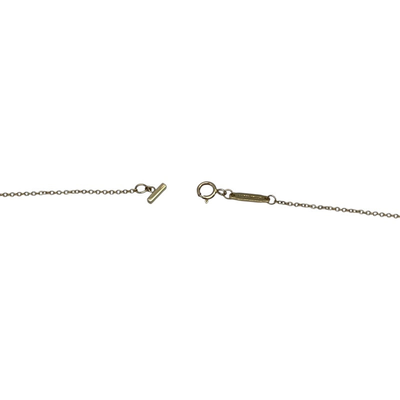 ティファニー TIFFANY＆CO Tスマイルネックレスミニ ゴールド Au750 ジュエリー