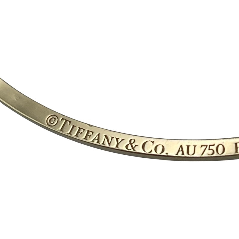 ティファニー TIFFANY＆CO Tスマイルネックレススモール ゴールド Au750/ダイヤモンド ジュエリー
