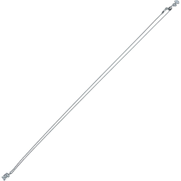 グラフ GRAFF エメラルドカットダイヤネックレス プラチナ K18WG/Pt950 ジュエリー