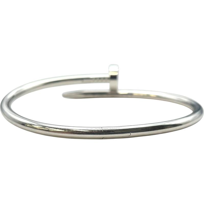 カルティエ Cartier ジュストアンクル ブレス ホワイトゴールド 750WG ジュエリー