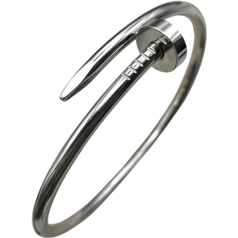 カルティエ Cartier ジュストアンクル ブレス ホワイトゴールド 750WG ジュエリー