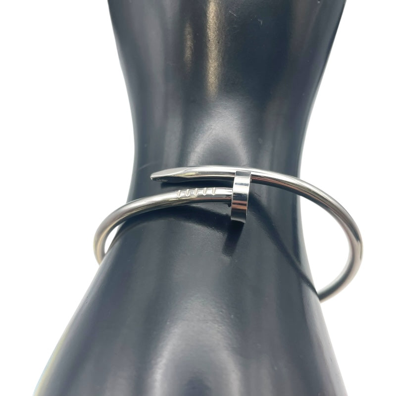 カルティエ Cartier ジュストアンクル ブレス ホワイトゴールド 750WG ジュエリー