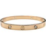 カルティエ Cartier ラブブレス ピンクゴールド 750PG ダイヤモンド ジュエリー