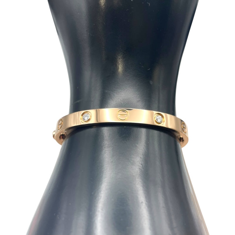 カルティエ Cartier ラブブレス ピンクゴールド 750PG ダイヤモンド ジュエリー