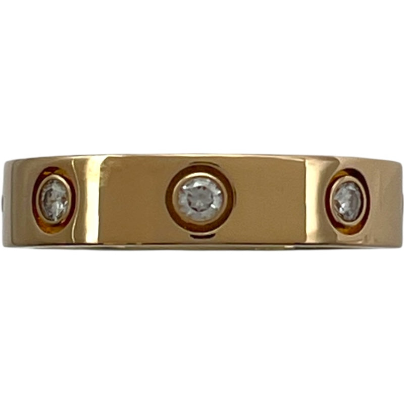 カルティエ Cartier ミニラブリング8PD ピンクゴールド 750/ダイヤモンド ジュエリー