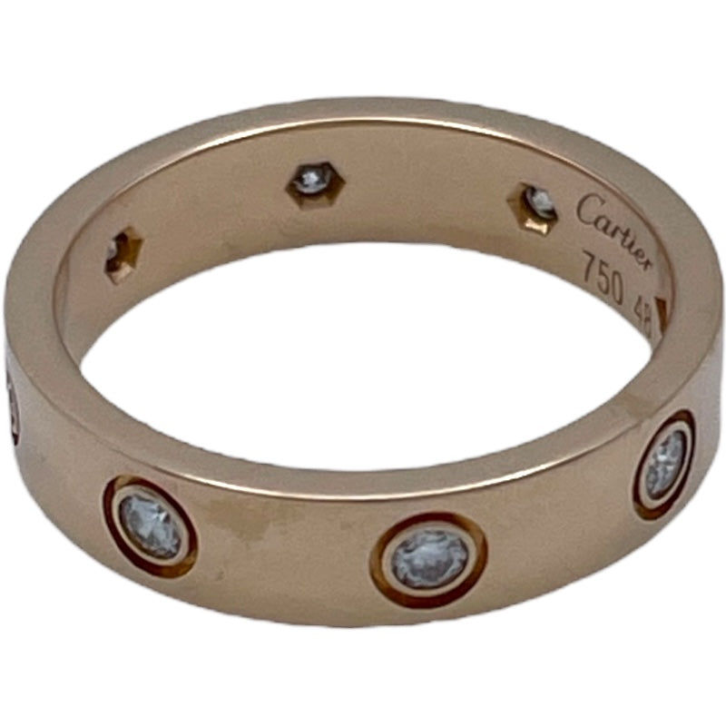 カルティエ Cartier ミニラブリング8PD ピンクゴールド 750/ダイヤモンド ジュエリー