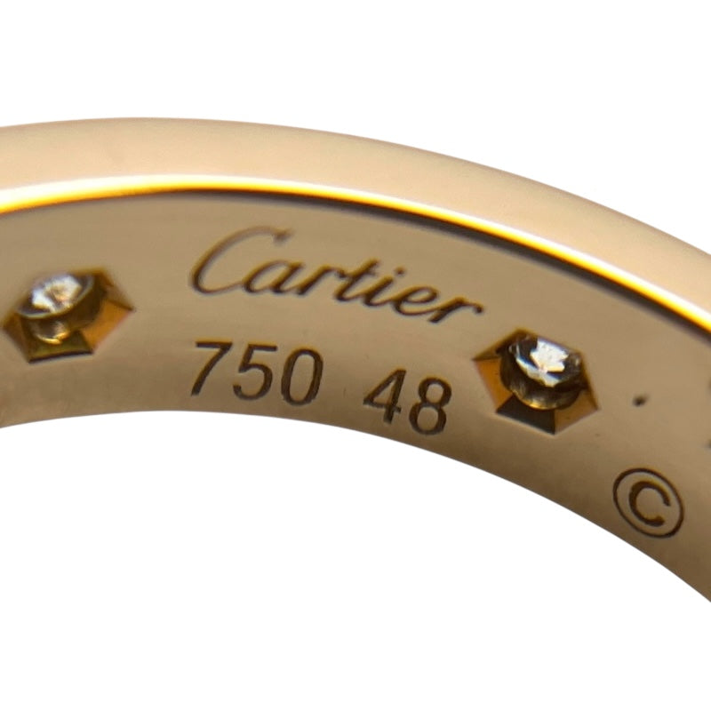 カルティエ Cartier ミニラブリング8PD ピンクゴールド 750/ダイヤモンド ジュエリー