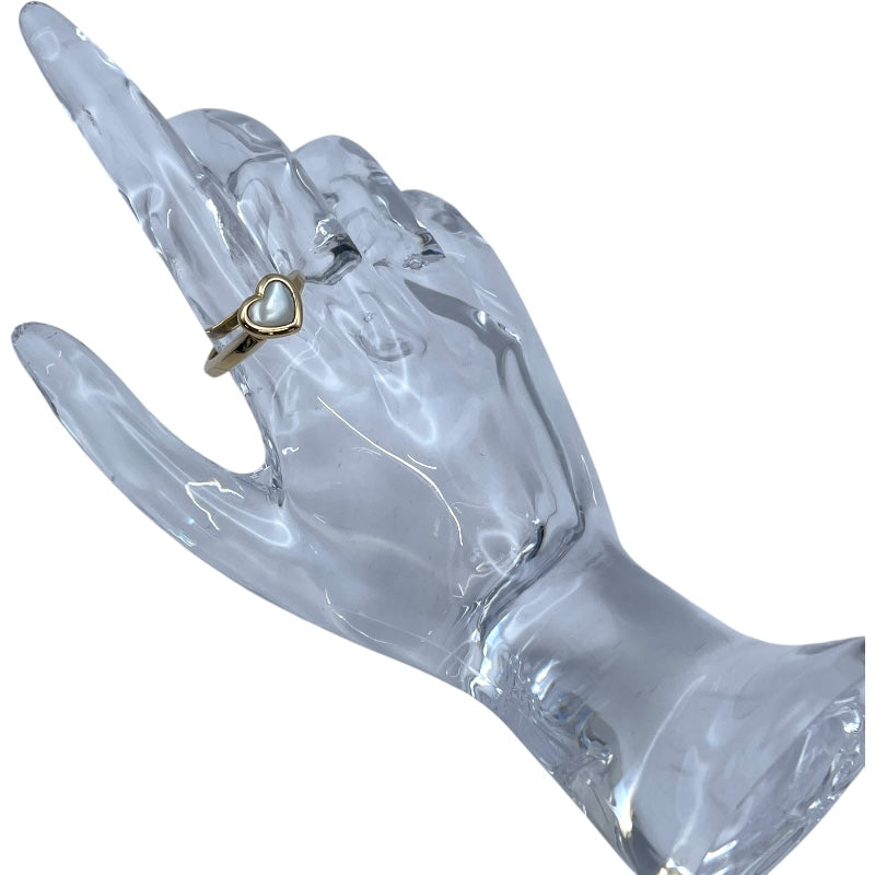 ヴァンクリーフ＆アーペル Van Cleef & Arpels ハートシェルリング ゴールド 750/シェル ジュエリー