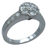 ヴァンクリーフ＆アーペル Van Cleef & Arpels フルーレットリング ホワイトゴールド 750/ダイヤモンド ジュエリー