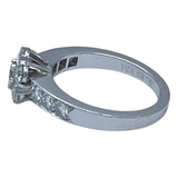 ヴァンクリーフ＆アーペル Van Cleef & Arpels フルーレットリング ホワイトゴールド 750/ダイヤモンド ジュエリー