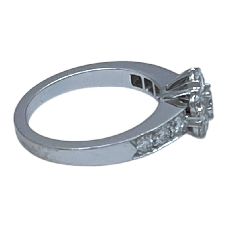 ヴァンクリーフ＆アーペル Van Cleef & Arpels フルーレットリング ホワイトゴールド 750/ダイヤモンド ジュエリー