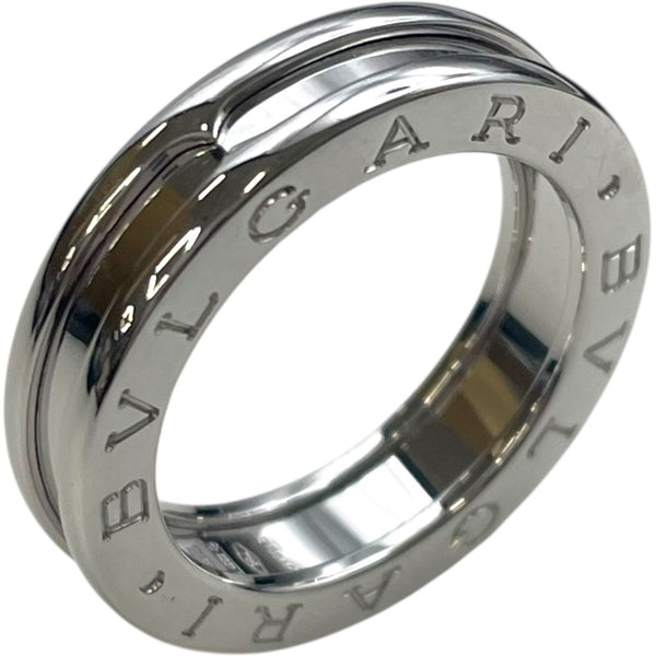 ブルガリ BVLGARI ビーゼロワンリング 1バンド（XS） ホワイトゴールド 750WG ジュエリー