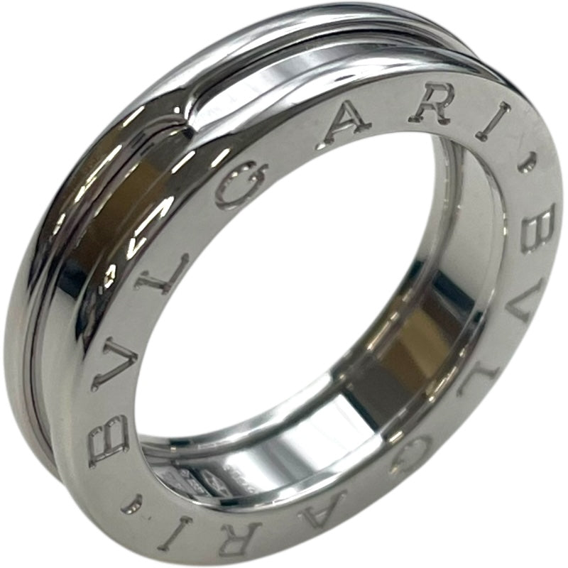 ブルガリ BVLGARI ビーゼロワンリング 1バンド（XS） ホワイトゴールド 750WG ジュエリー