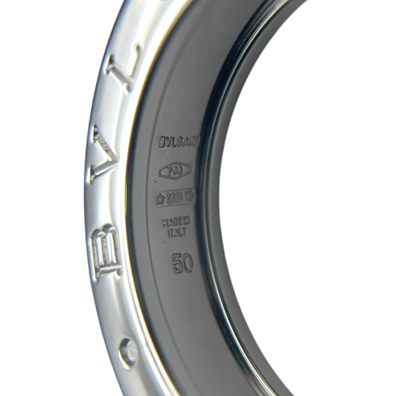ブルガリ BVLGARI ビーゼロワンリング 1バンド（XS） ホワイトゴールド 750WG ジュエリー