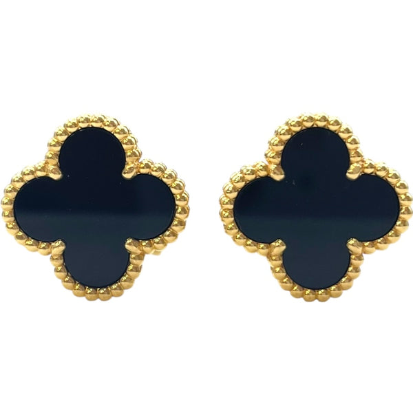 ヴァンクリーフ＆アーペル Van Cleef & Arpels ヴィンテージアルハンブラピアス イエローゴールド 750 ジュエリー