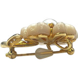 タサキ TASAKI ブローチ イエローゴールド K18YG ジュエリー