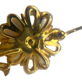 タサキ TASAKI ブローチ イエローゴールド K18YG ジュエリー