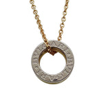 ブルガリ BVLGARI ビーゼロワンパーフェクトミステイクネックレス ゴールドxピンクゴールドxホワイトゴールド 750 ジュエリー