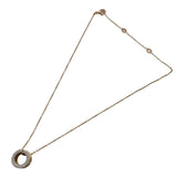 ブルガリ BVLGARI ビーゼロワンパーフェクトミステイクネックレス ゴールドxピンクゴールドxホワイトゴールド 750 ジュエリー