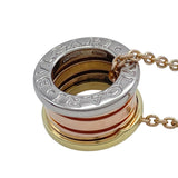 ブルガリ BVLGARI ビーゼロワンパーフェクトミステイクネックレス ゴールドxピンクゴールドxホワイトゴールド 750 ジュエリー
