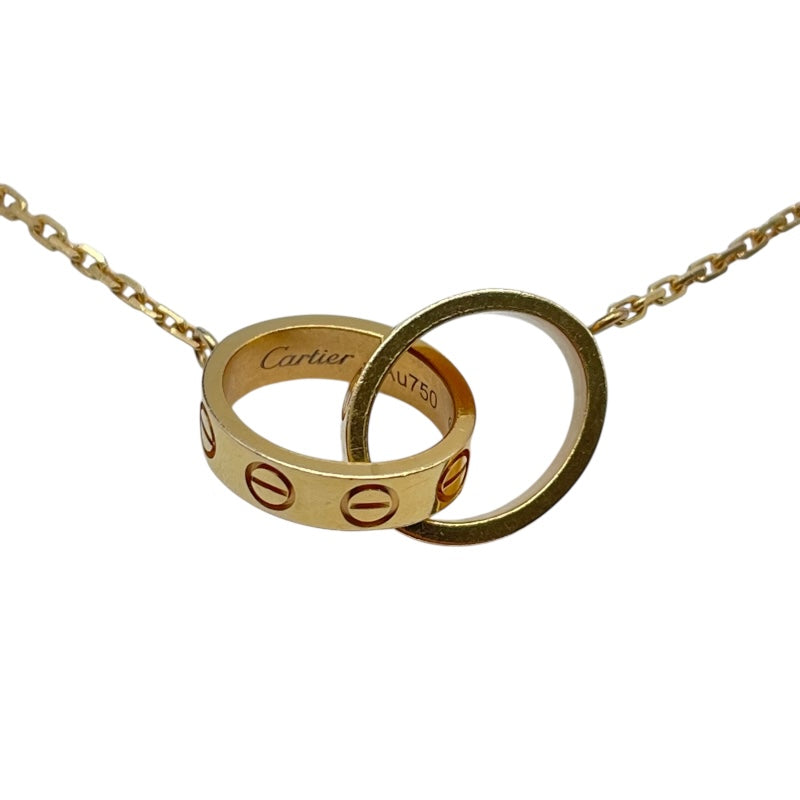 カルティエ Cartier ベビーラブネックレス ピンクゴールド Au750 ジュエリー