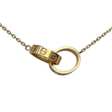 カルティエ Cartier ベビーラブネックレス ピンクゴールド Au750 ジュエリー