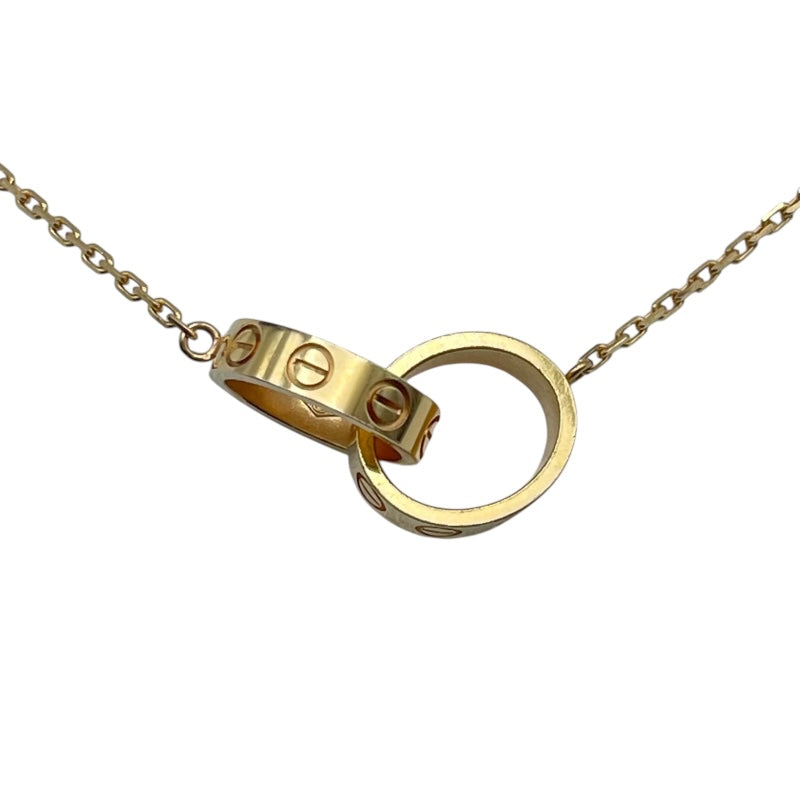 カルティエ Cartier ベビーラブネックレス ピンクゴールド Au750 ジュエリー