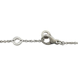 ブルガリ BVLGARI ブルガリブルガリ1Pダイヤサークルネックレス ホワイトゴールド 750 ジュエリー