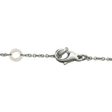 ブルガリ BVLGARI ブルガリブルガリ1Pダイヤサークルネックレス ホワイトゴールド 750 ジュエリー