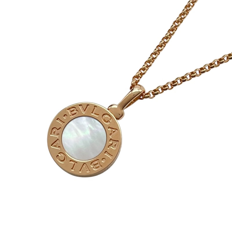 ブルガリ BVLGARI ブルガリブルガリネックレス ピンクゴールド Au750 ジュエリー