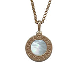 ブルガリ BVLGARI ブルガリブルガリネックレス ピンクゴールド Au750 ジュエリー