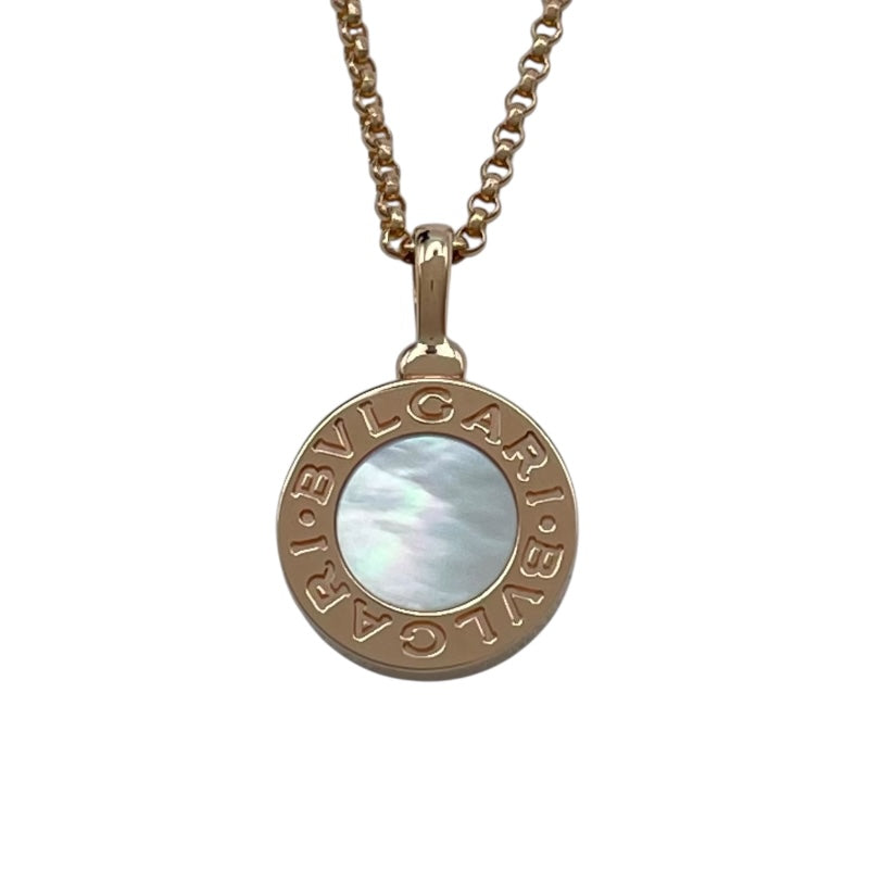 ブルガリ BVLGARI ブルガリブルガリネックレス ピンクゴールド Au750 ジュエリー