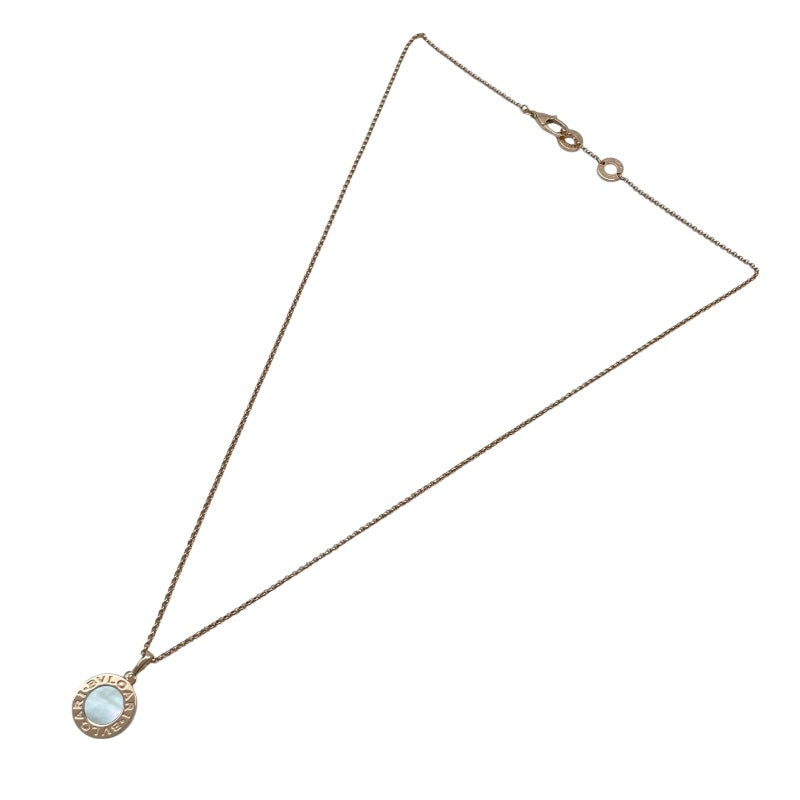 ブルガリ BVLGARI ブルガリブルガリネックレス ピンクゴールド Au750 ジュエリー