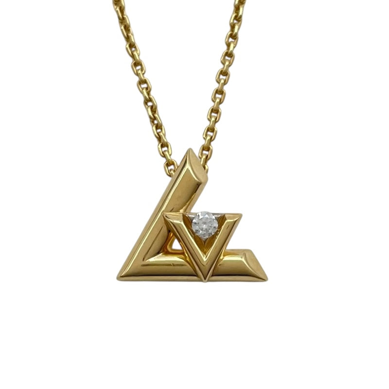 ルイ・ヴィトン LOUIS VUITTON パンダンティフ ヴォルトワン ネックレスPM ゴールド Au750 ジュエリー