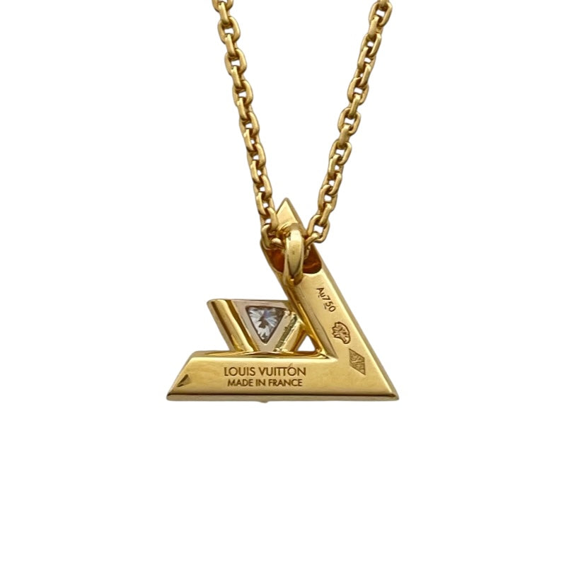 ルイ・ヴィトン LOUIS VUITTON パンダンティフ ヴォルトワン ネックレスPM ゴールド Au750 ジュエリー