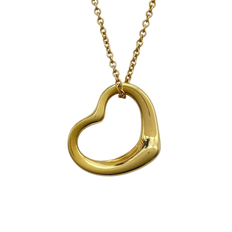 ティファニー TIFFANY＆CO オープンハートネックレス ゴールド 750 ジュエリー